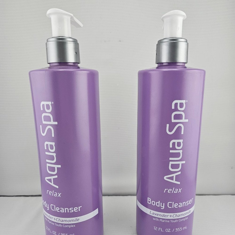 Aqua Spa lavender chamomile body cleanser 12 fl.oz / 355ml ( 2pcs) Bulk